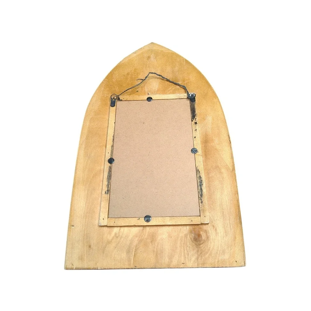Vintage boat mirror nautical theme decor